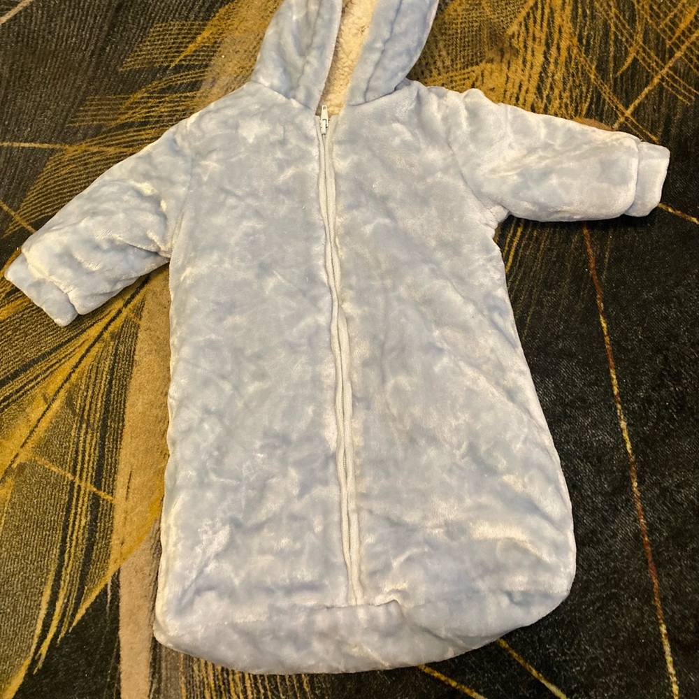 Baby boy snowsuit size 0-3 months